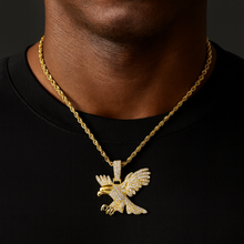 Royal Eagle Ice Pendant Iced