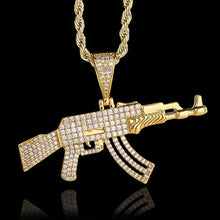 AK47 Gun Iced Out