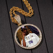 Custom Photo Chain Iced Out
