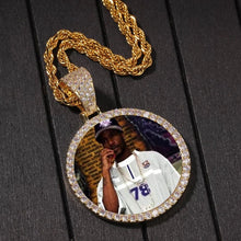 Custom Photo Chain Iced Out