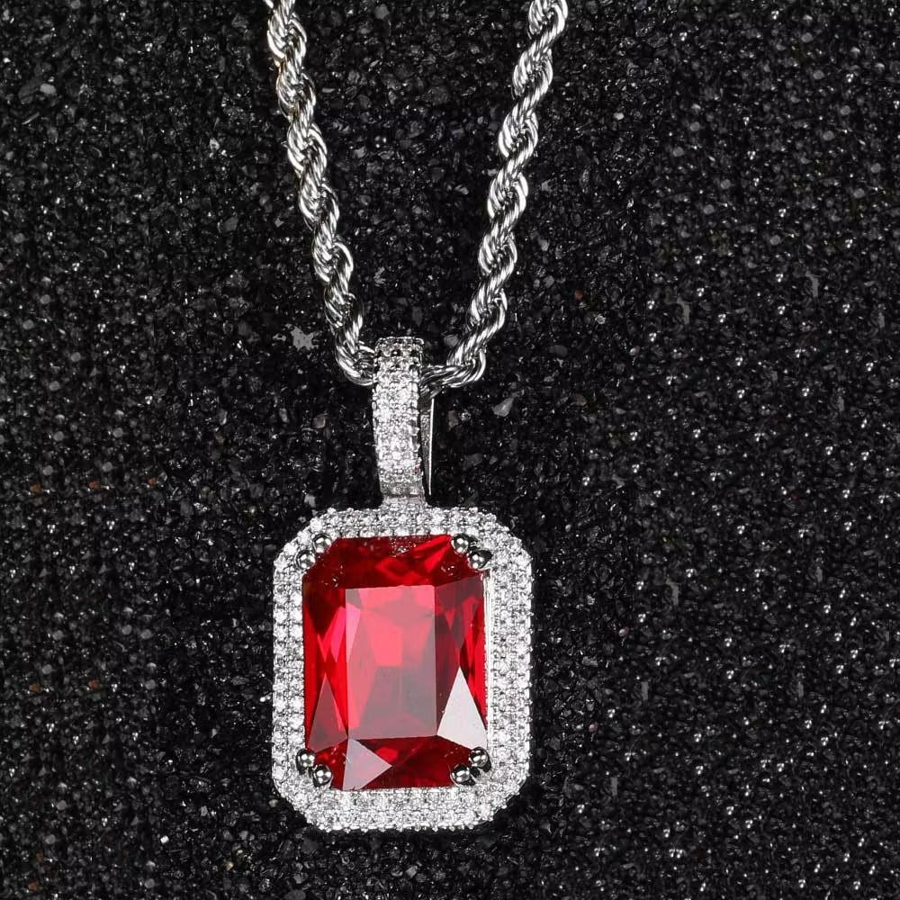 Ruby Chain Iced Out