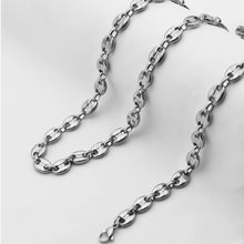 Chaine Grain de Café Inoxydable