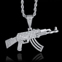 AK47 Gun Iced Out