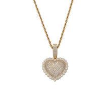 Heart Iced Out Chain
