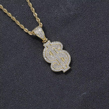 Dollar Sign Chain Iced Out