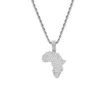 Africa Pendant Iced Out