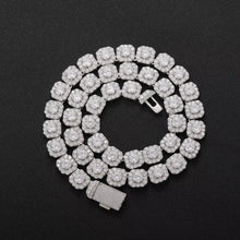 Cluster Chain 10mm Iced Out CZ
