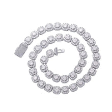 Cluster Chain 10mm Iced Out CZ