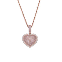 Heart Iced Out Chain