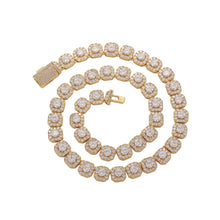 Cluster Chain 10mm Iced Out CZ