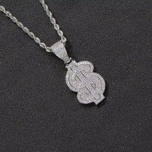 Dollar Sign Chain Iced Out