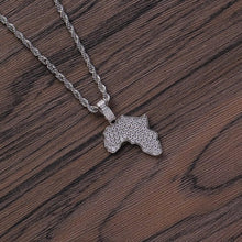 Africa Pendant Iced Out