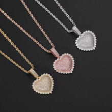 Heart Iced Out Chain