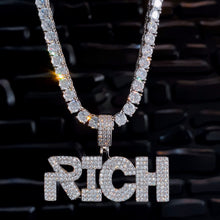 Tennis Chain w/ RICH Pendant