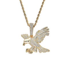 Royal Eagle Ice Pendant Iced
