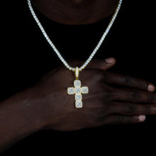 Tennis 3mm w/ Cross Pendant