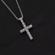 Cross Pendant Iced Out