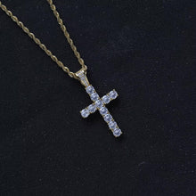 Cross Pendant Iced Out