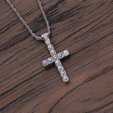 Cross Pendant Iced Out