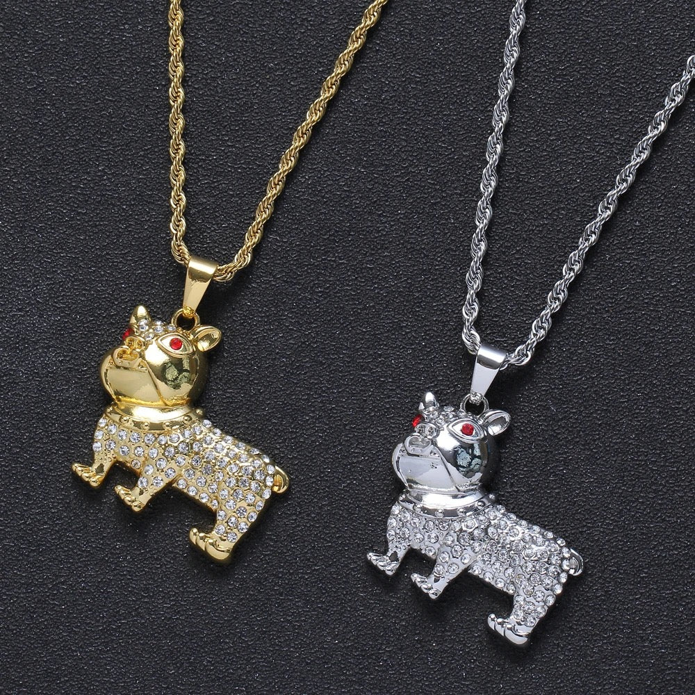 Bully Dog Necklace