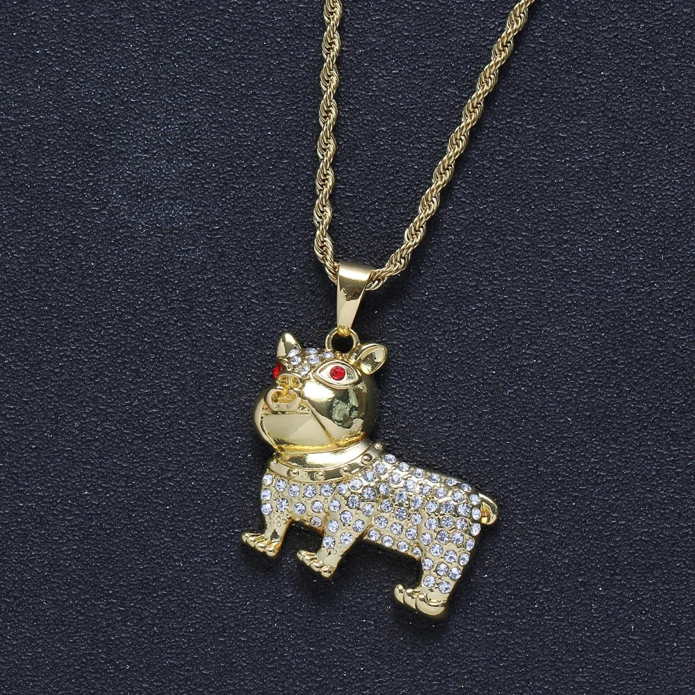 Bully Dog Necklace