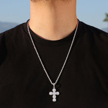 Cross Pendant Iced CZ