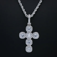 Cross Pendant Iced CZ