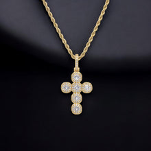 Cross Pendant Iced CZ