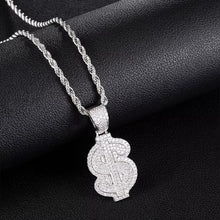 Dollar Sign Chain Iced Out