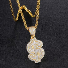 Dollar Sign Chain Iced Out